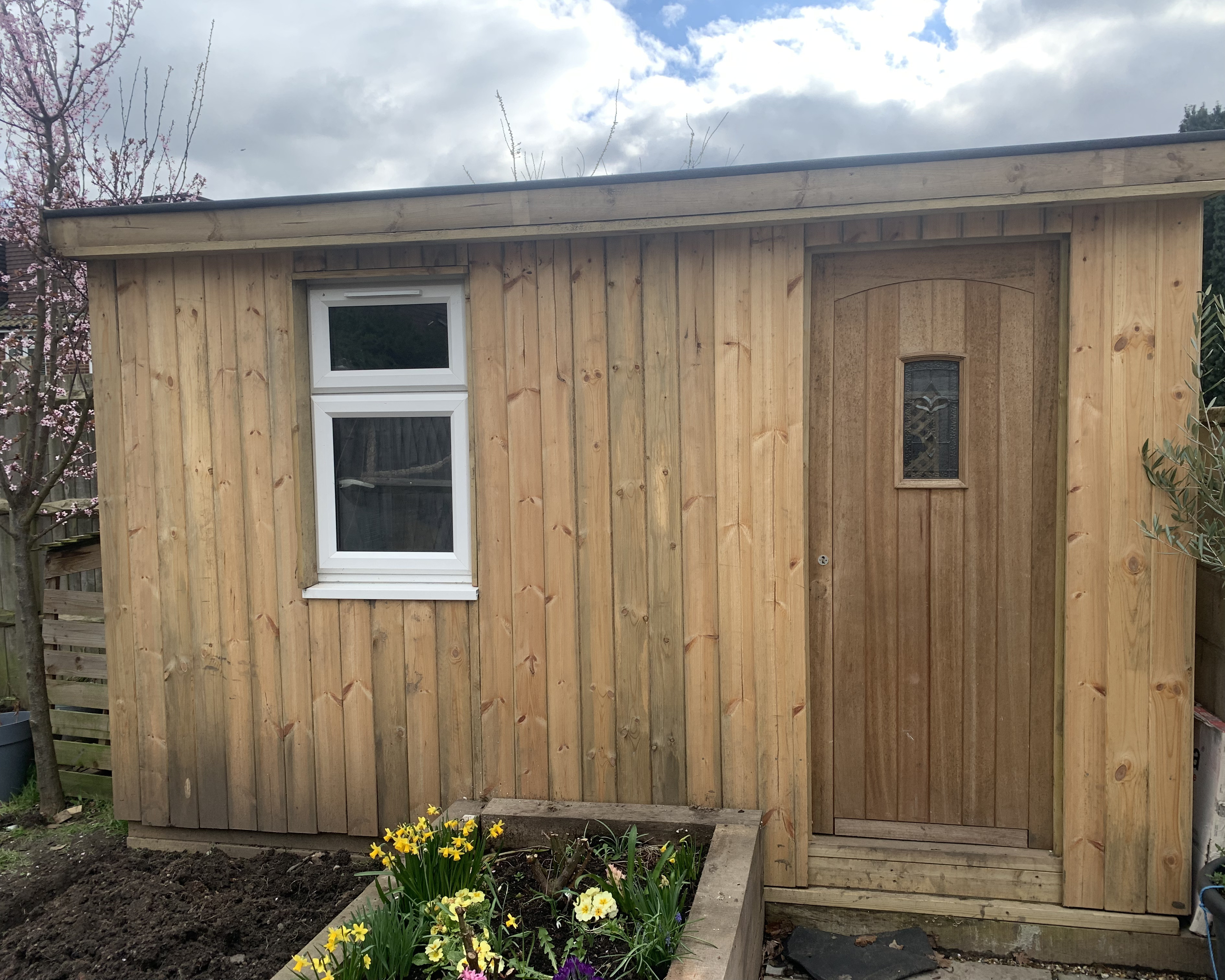 Garden room with glazing